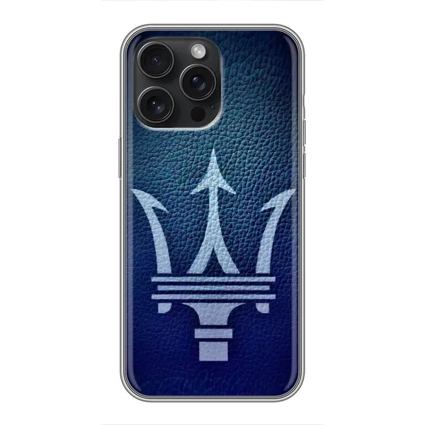 Чехол с рисунком «Лого Maserati» для iPhone 16 Pro Max Чехол с рисунком «Лого Maserati» для iPhone 16 Pro Max