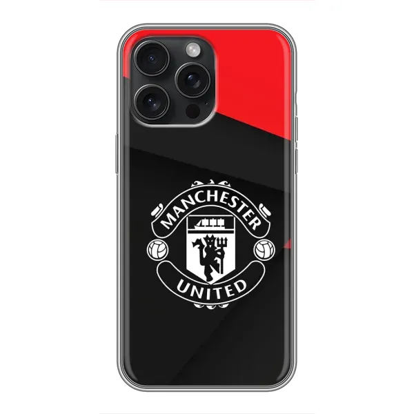 Чехол с рисунком «MU» для iPhone 16 Pro Max