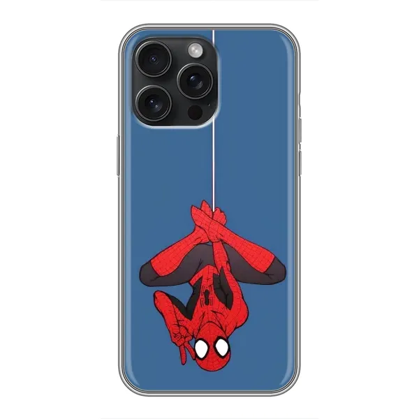 Чехол с рисунком «На паутине» для iPhone 16 Pro Max Чехол с рисунком «На паутине» для iPhone 16 Pro Max
