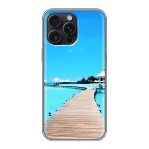 Летний Чехол на iPhone 16 Pro Max (Набережная)