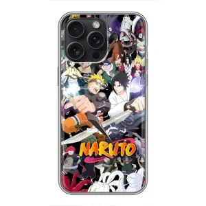 Купить Чехлы на телефон с принтом Anime для iPhone 16 Pro Max (Наруто постер)