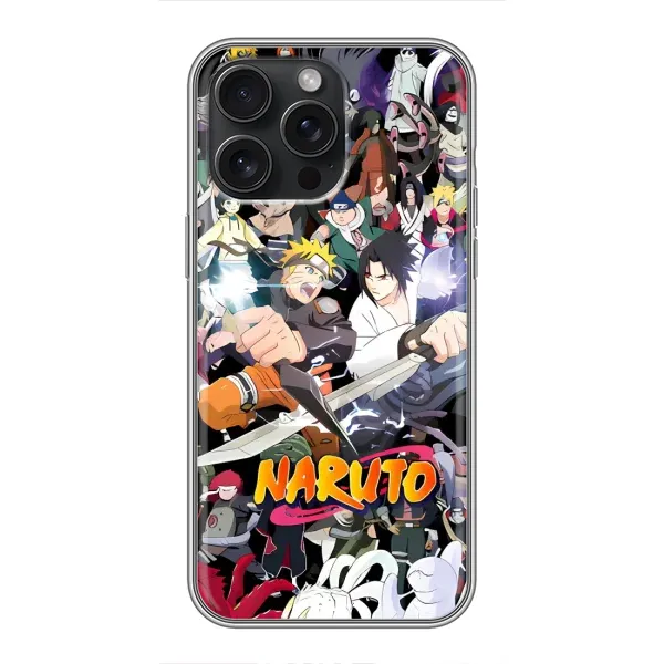 Чехол с рисунком «Наруто постер» для iPhone 16 Pro Max Чехол с рисунком «Наруто постер» для iPhone 16 Pro Max