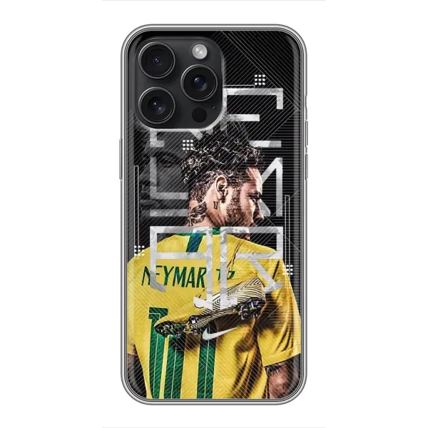 Чехол с рисунком «Neymar 10» для iPhone 16 Pro Max Чехол с рисунком «Neymar 10» для iPhone 16 Pro Max