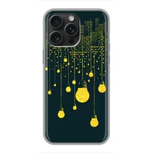 Силіконові Чохли Коханій людині для iPhone 16 Pro Max (Нічне місто)