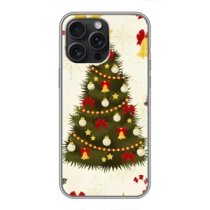 Чехол Новогодняя Елка на iPhone 16 Pro Max (Новогодний принт)