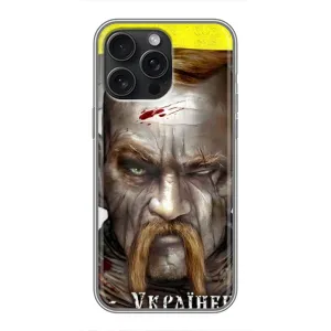 Чохол з картинкою (Патріотичний КОЗАК) на iPhone 16 Pro Max (Одноокий КОЗАК)