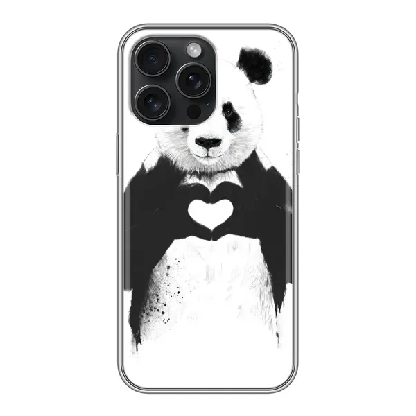 Чехол с рисунком «Панда» для iPhone 16 Pro Max Чехол с рисунком «Панда» для iPhone 16 Pro Max