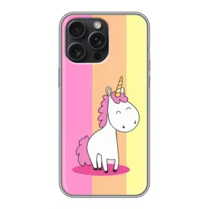 Чехол Unicorn на iPhone 16 Pro Max (Радужный Единорог)