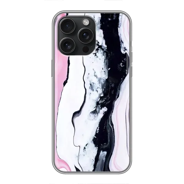 Чехол с рисунком «Розовый мрамор» для iPhone 16 Pro Max Чехол с рисунком «Розовый мрамор» для iPhone 16 Pro Max