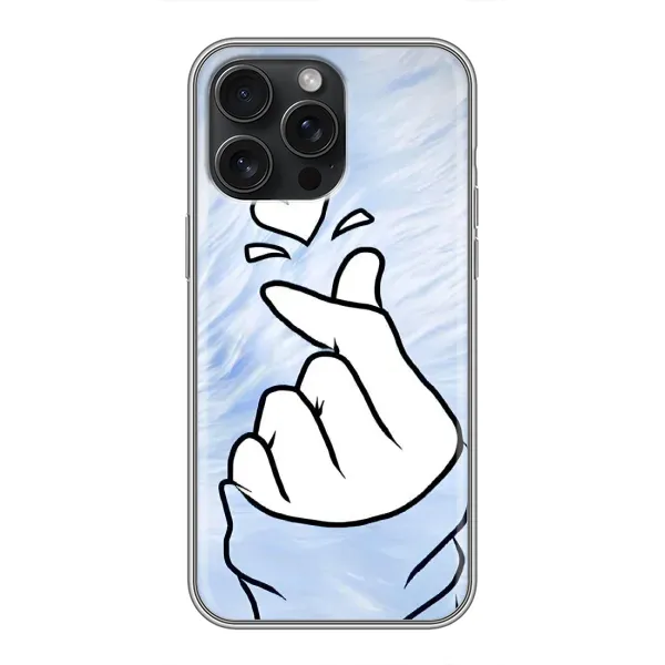Чохол з малюнком «Серце знак» для iPhone 16 Pro Max Чохол з малюнком «Серце знак» для iPhone 16 Pro Max