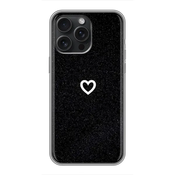 Чехол с рисунком «Сердечко» для iPhone 16 Pro Max Чехол с рисунком «Сердечко» для iPhone 16 Pro Max