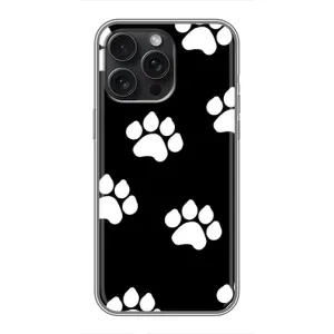 Бампер для iPhone 16 Pro Max с картинкой "Песики" (Следы собак)