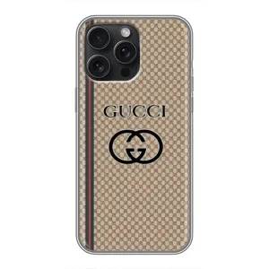Чохли бренд ГУЧЧІ для iPhone 16 Pro Max (Стиль Гуччі)