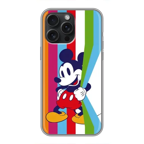 Чехол с рисунком «Яркий Микки» для iPhone 16 Pro Max Чехол с рисунком «Яркий Микки» для iPhone 16 Pro Max