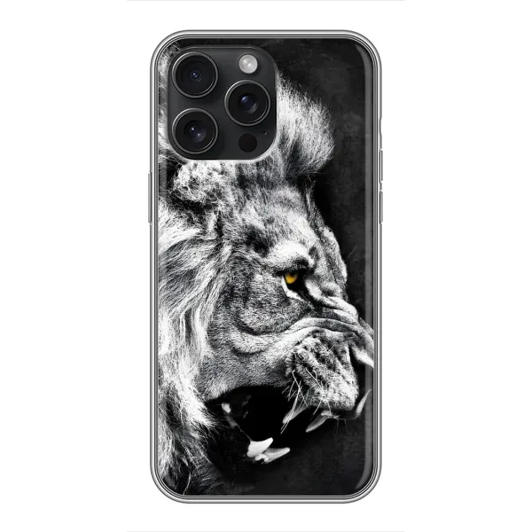 Чехол с рисунком «Злой ЛЕВ» для iPhone 16 Pro Max