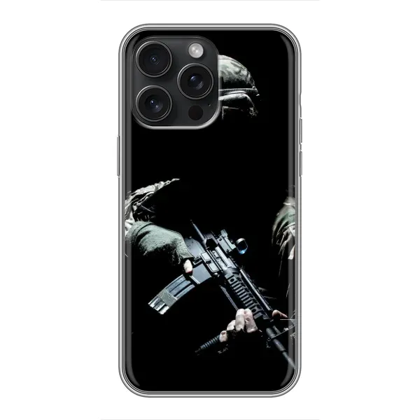 Чехол с рисунком «ЗСУ снайпер» для iPhone 16 Pro Max Чехол с рисунком «ЗСУ снайпер» для iPhone 16 Pro Max