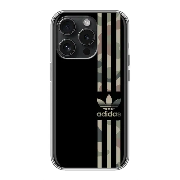 Чехол с рисунком «Adidas» для iPhone 16 Pro Чехол с рисунком «Adidas» для iPhone 16 Pro