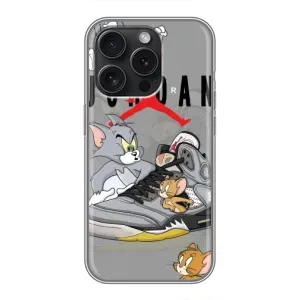 Силиконовый Чехол Nike Air Jordan на Айфон 16 Про (Air Jordan)