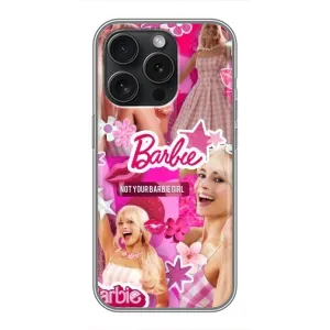 Силиконовый Чехол Барби Фильм на iPhone 16 Pro (Барби)