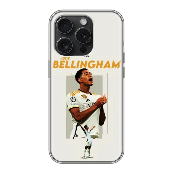 Чохол з малюнком «Беллінгем Реал» для iPhone 16 Pro Чохол з малюнком «Беллінгем Реал» для iPhone 16 Pro
