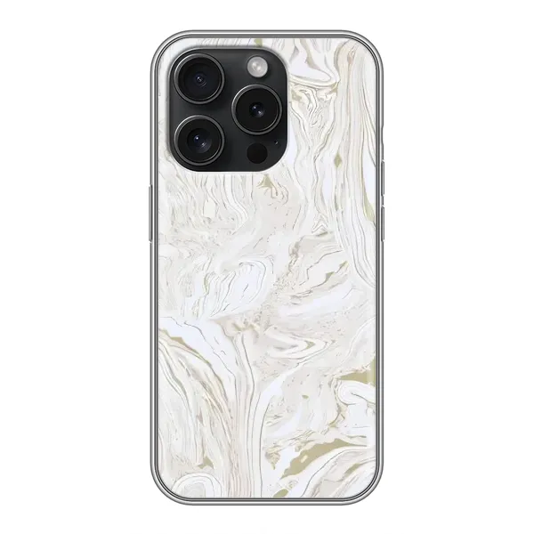 Чехол с рисунком «белый мрамор» для iPhone 16 Pro Чехол с рисунком «белый мрамор» для iPhone 16 Pro