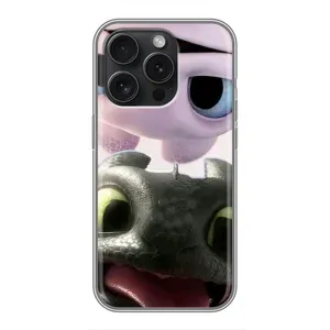 Чехол дракон Беззубик для iPhone 16 Pro (Беззубик и Дневная Злость)