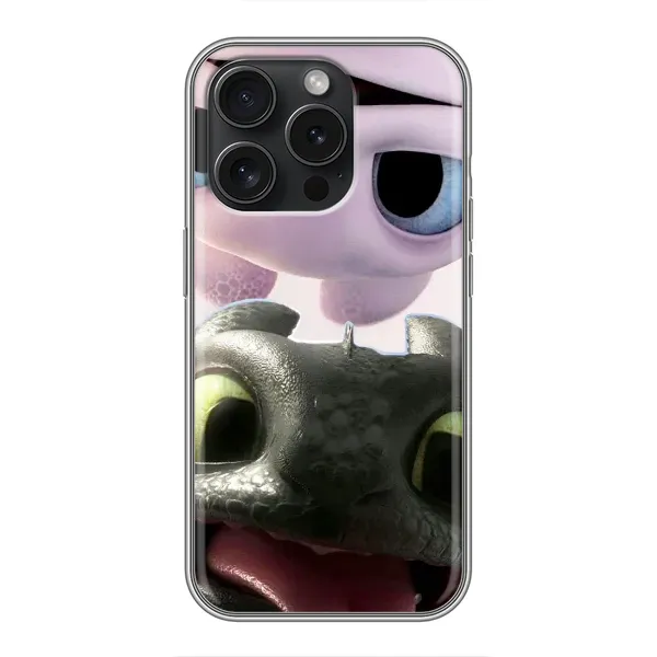 Чехол с рисунком «Беззубик и Дневная Злость» для iPhone 16 Pro Чехол с рисунком «Беззубик и Дневная Злость» для iPhone 16 Pro