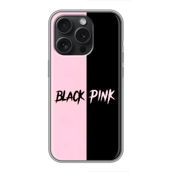 Чехол с рисунком «BLACK PINK» для iPhone 16 Pro