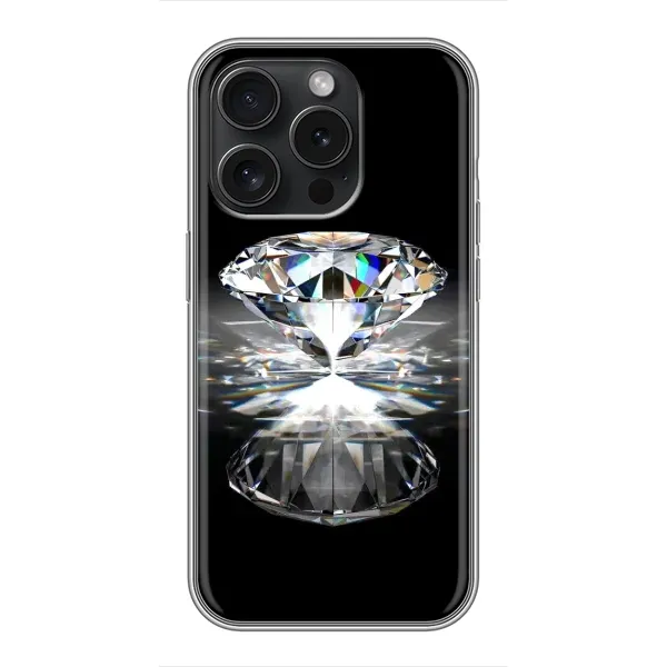 Чехол с рисунком «Бриллиант» для iPhone 16 Pro Чехол с рисунком «Бриллиант» для iPhone 16 Pro