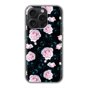 Чехлы с принтом Розочки для iPhone 16 Pro (Чайные розы)