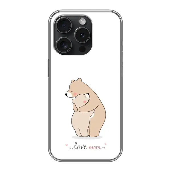 Чехол с рисунком «Для мам» для iPhone 16 Pro Чехол с рисунком «Для мам» для iPhone 16 Pro