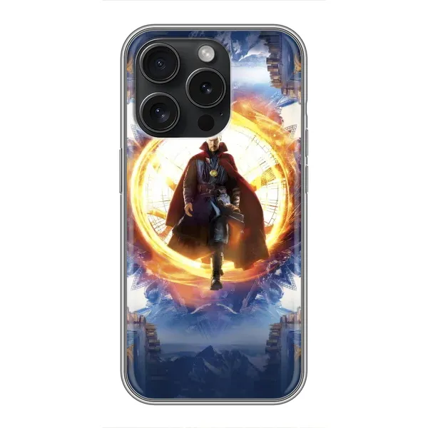 Чехол с рисунком «Доктор Стрэндж» для iPhone 16 Pro Чехол с рисунком «Доктор Стрэндж» для iPhone 16 Pro