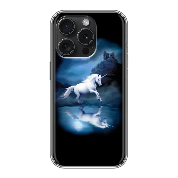 Чехол с рисунком «Единорог» для iPhone 16 Pro Чехол с рисунком «Единорог» для iPhone 16 Pro