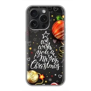 Чехол Новогодняя Елка на iPhone 16 Pro (Елочка)
