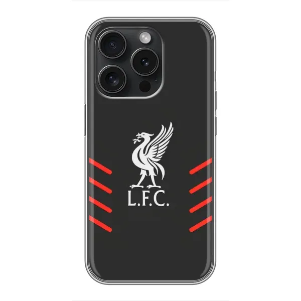 Чехол с рисунком «Эмблема Liverpool» для iPhone 16 Pro