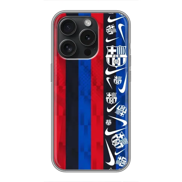 Чехол с рисунком «Фанат Барсы» для iPhone 16 Pro