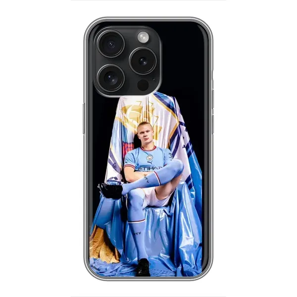 Чехол с рисунком «футболист Холанн» для iPhone 16 Pro Чехол с рисунком «футболист Холанн» для iPhone 16 Pro