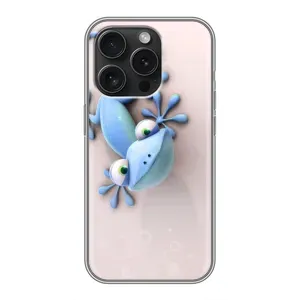 Чохли з зображенням різних тварин на iPhone 16 Pro (Геккон)