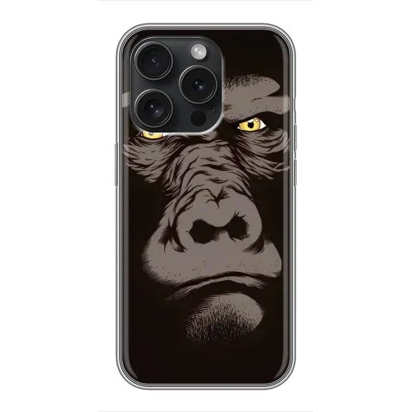 Чехол с рисунком «Горилла» для iPhone 16 Pro Чехол с рисунком «Горилла» для iPhone 16 Pro