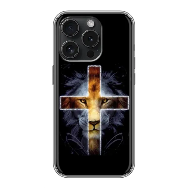 Чехол с рисунком «Иисус Лев» для iPhone 16 Pro Чехол с рисунком «Иисус Лев» для iPhone 16 Pro