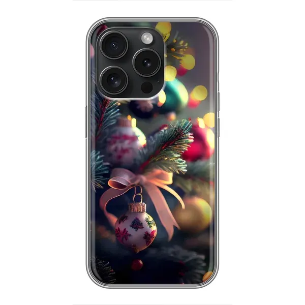 Чехол с рисунком «Красивая елочка» для iPhone 16 Pro Чехол с рисунком «Красивая елочка» для iPhone 16 Pro