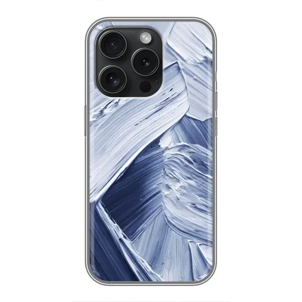 Чехол с рисунком «Краски мазки» для iPhone 16 Pro