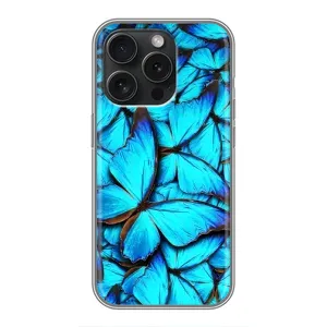Силіконовий бампер з картинкою звірів для iPhone 16 Pro (Крила метеликів)