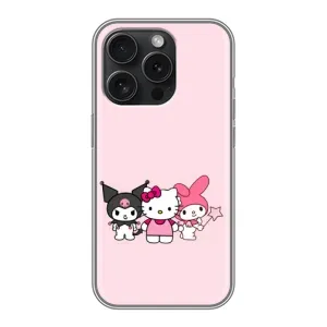 Чехол с персонажем Куроми на iPhone 16 Pro (Куроми Мелоди Китти)