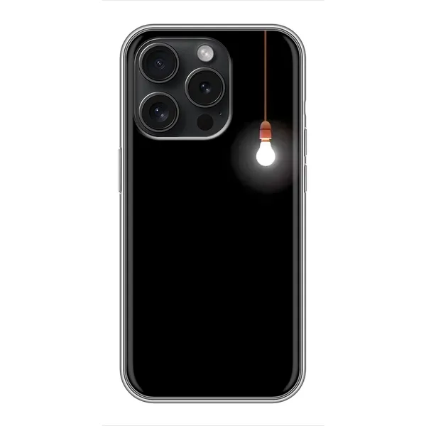 Чехол с рисунком «Лампочка» для iPhone 16 Pro Чехол с рисунком «Лампочка» для iPhone 16 Pro