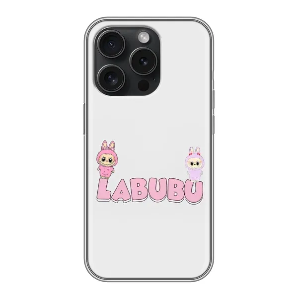 Чехол с рисунком «Логотип Лабубу» для iPhone 16 Pro Чехол с рисунком «Логотип Лабубу» для iPhone 16 Pro