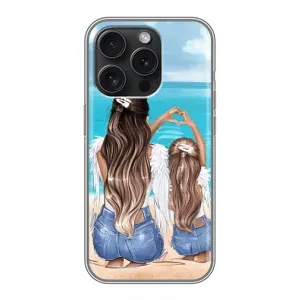 Чехлы для МАМЫ на iPhone 16 Pro (Мама и дочь)