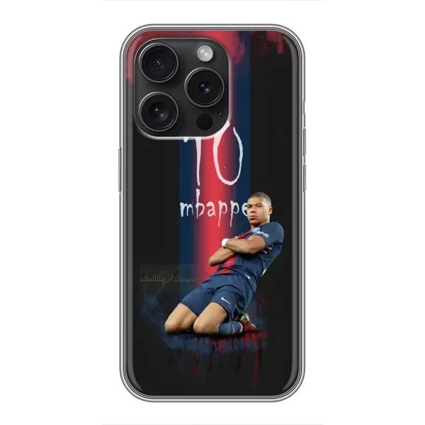 Чехол с рисунком «MBAPPE 10» для iPhone 16 Pro Чехол с рисунком «MBAPPE 10» для iPhone 16 Pro