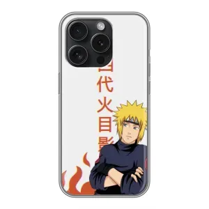 Чехол с персонажами АНИМЕ на iPhone 16 Pro (Минато Намикадзэ)