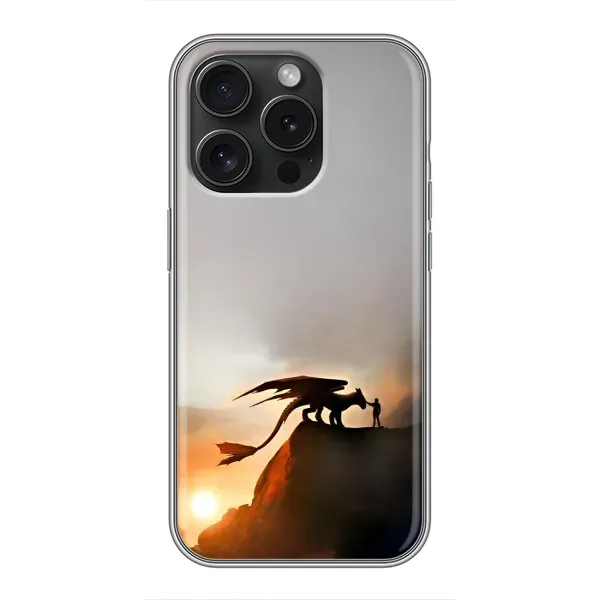 Чехол с рисунком «Мультиик Беззубик» для iPhone 16 Pro Чехол с рисунком «Мультиик Беззубик» для iPhone 16 Pro